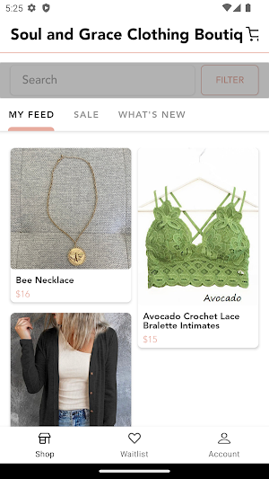 Soul and Grace Clothing Boutiq Screenshot 0