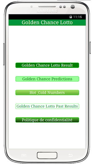 Golden Chance Lotto Screenshot 0