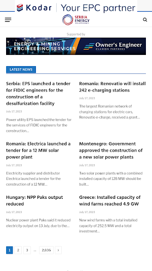 Energy News SEE Screenshot 0