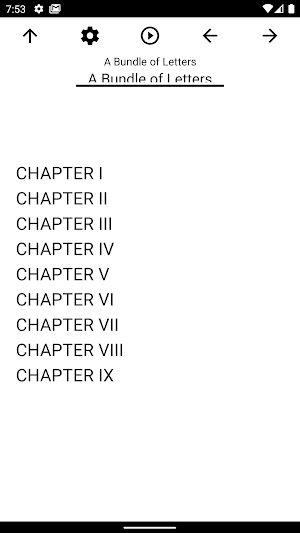 Book, A Bundle of Letters Screenshot 0
