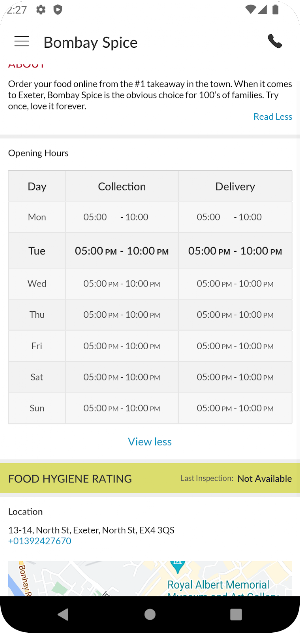 Bombay Spice Screenshot 2