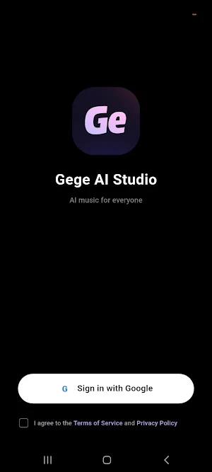 GeGe - AI Music & Songs Maker Screenshot 0