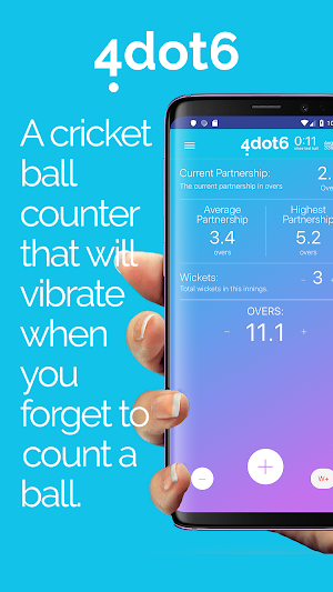 Cricket Umpire Over & Run Counter Screenshot 0