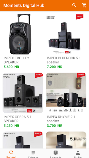 M Shoppe by Moments Digital Hu Screenshot 1