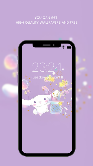Purple Wallpaper Screenshot 1