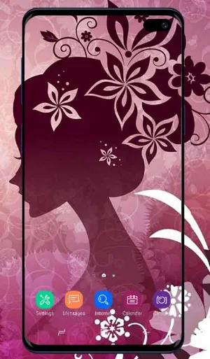 Pink Wallpaper Screenshot 2