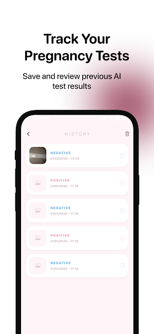 Pregnancy Test AI Checker Screenshot 2