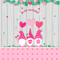 Valentine Pink Heart-Wallpaper