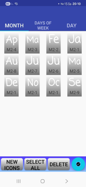 MonthBar Screenshot 1