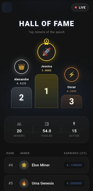LiteCoin Farming : LTC Miner Screenshot 2