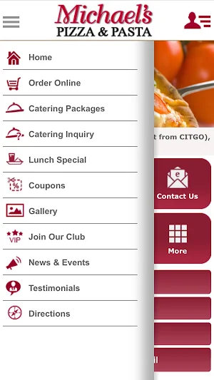 Michael's Pizza Pasta Screenshot 1