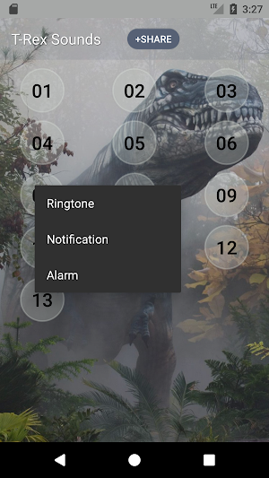 Tyrannosaurus Rex Sounds Screenshot 2