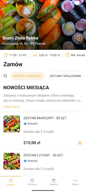 Sushi Złota Rybka Screenshot 0