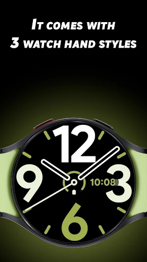 Big Analog - Watch face Screenshot 2