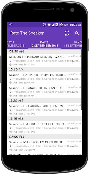 AOA National Conference 2015 Screenshot 3