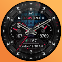 SH015 Watch Face, WearOS watch