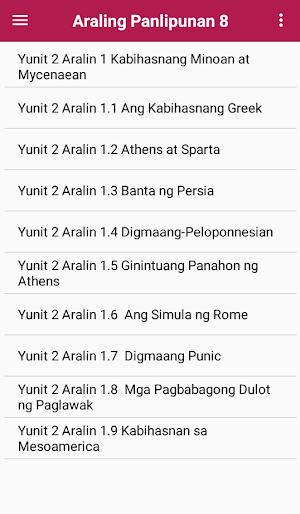 Araling Panlipunan 8 - Module 1 and 2 Screenshot 3