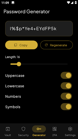 AzAd Vault: Password Manager Screenshot 2