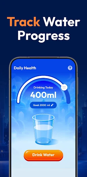 Daily Health - Water & Steps Screenshot 0