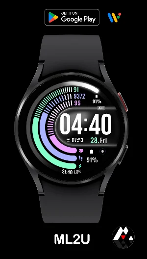 ML2U 184 Watch Face Screenshot 2