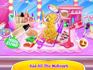 Make-up Slime - Girls Trendy Glitter Slime Screenshot 0