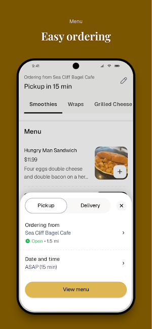Sea Cliff Bagel Cafe Screenshot 2