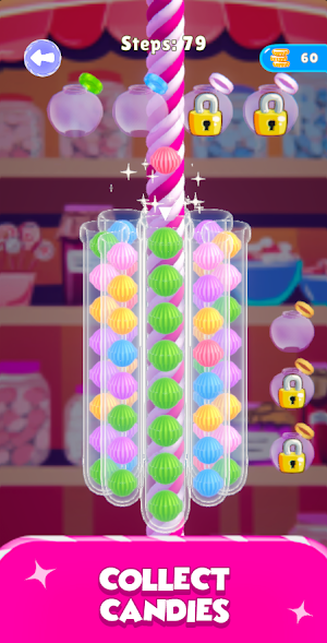 Candy Bottle Sort Screenshot 1