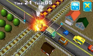 Railroad signals, Crossing. Screenshot 1