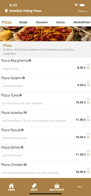 Istanbul Kebap Haus Online Screenshot 2
