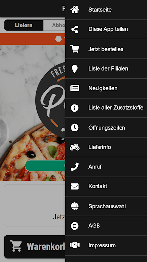 PizzaGo Screenshot 2