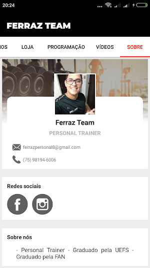 Ferraz Personal Screenshot 1