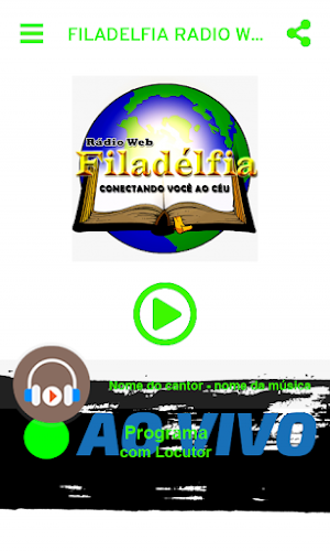 FILADELFIA RÁDIO WEB Screenshot 1