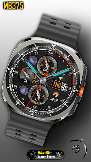 Analog Watch Face MB375 Screenshot 1