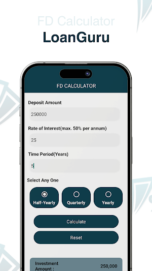 LoanGuru - EMI Loan Calculator Screenshot 0