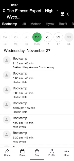The Fitness Experts Screenshot 1
