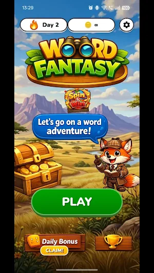 Crossword puzzle -Word Fantasy Screenshot 0