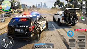US Cop Duty: Police Car Chase Screenshot 2