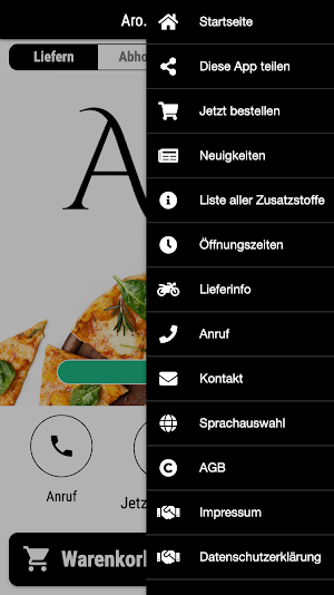 Aro. 1 Pizzeria Screenshot 1