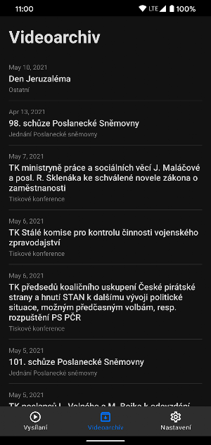 iSněmovna Screenshot 1