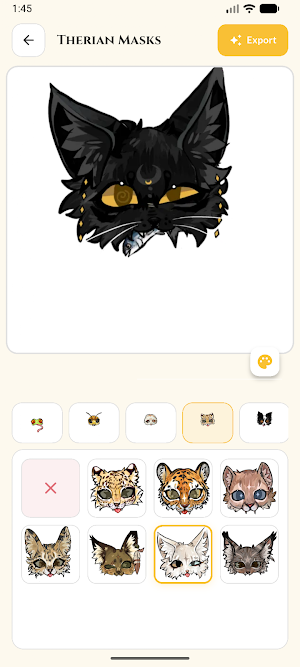 Therian Mask Designer Screenshot 2