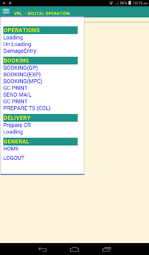 VRL DIGITAL OPERATION Screenshot 0