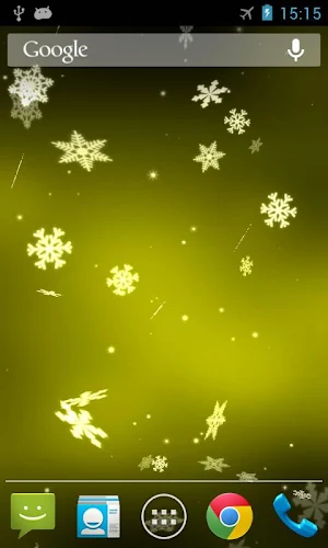 Snowflake 3D Live Wallpaper Screenshot 3