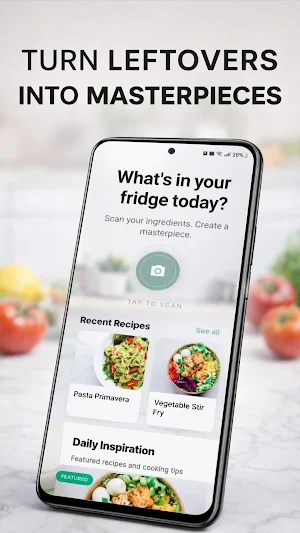 Leftover Chef: AI Recipe Maker Screenshot 0