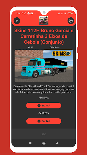 Skins Grand Truck Simulator 2 - PRO Screenshot 2