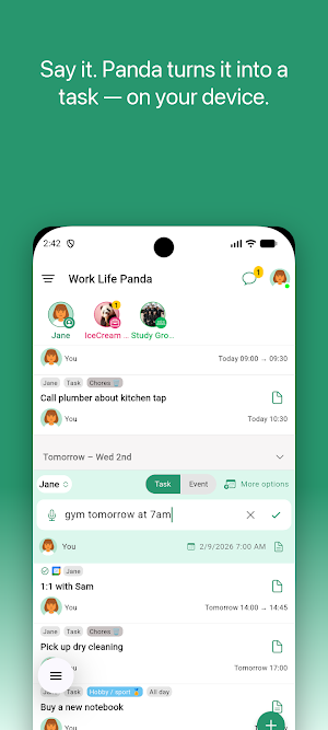 Work Life Panda Tasks Calendar Screenshot 2