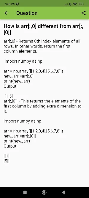 Numpy Interview Question screenshot 8