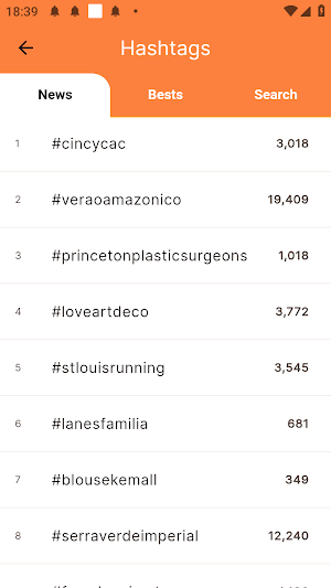 Real followers & Hashtags Screenshot 3