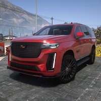 Cadillac Escalade Car Driving