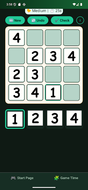 Sudoku for Kids Screenshot 3