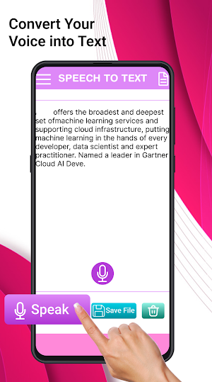 Voice to Text- Voice Typing Screenshot 1
